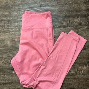 Nicole Miller Pink Leggings